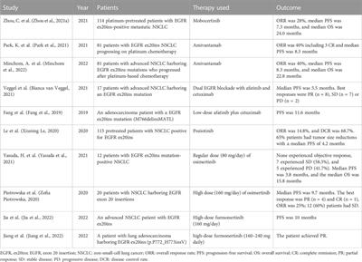 Persistent response of furmonertinib plus anlotinib in a lung adenocarcinoma patient with an EGFR exon 20 insertion mutation: A case report